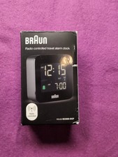Braun BC08B-DCF Funkwecker - Schwarz, Neu