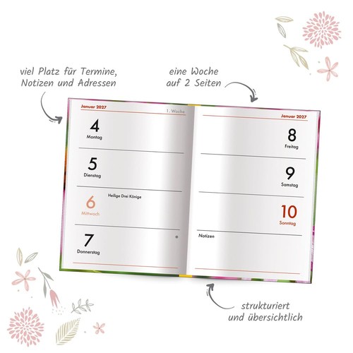 Taschenkalender 2027 - a7,