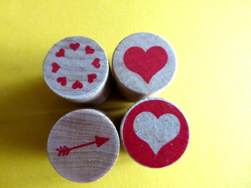 Motivstempel stempel herz - stempel,