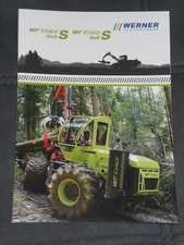 WERNER WF trac 4x4, WF trac 6x6 Forstschlepper Prospekt ( Forst 289 )