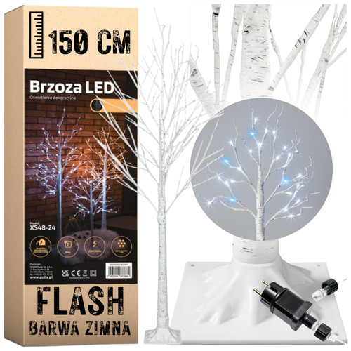 Weihnachtsbaum mit 120 leds - mit,