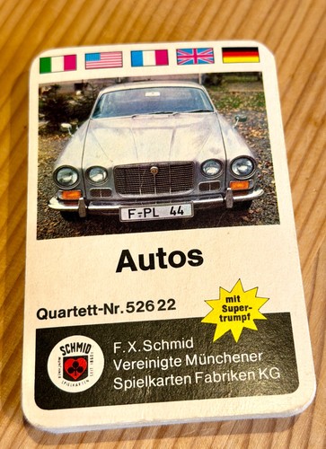 Quartett autos schmid - , 52622