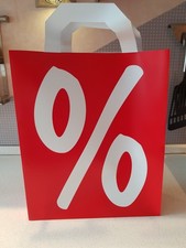 % Taschen Schaufenster