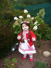 alte puppe, ca.60 cm, 1945