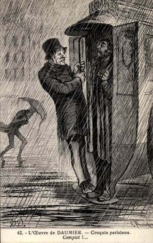 Künstler daumier h - ak,