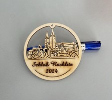 Fensterbild rund aus Holz