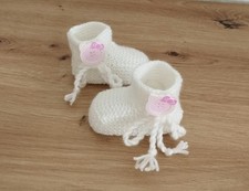Babyschuhe,gestrickt,Handarbei