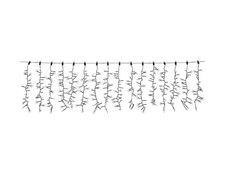 LIVARNO home LED-Lichtervorhang Lichterkette 440 LEDs Schneeflocke kaltweiß