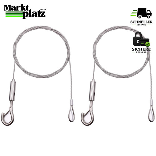 Drahtseil 2mm edelstahl - 2mm, mit