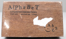 70 Stück Alphabet Stempel Set