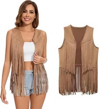 Xonyicos damen fringe weste - xonyicos,