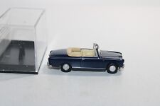 Brekina 1:87 PKW 29153 Peugeot 403 Cabriolet blau Drummer OVP X