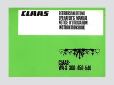 CLAAS WA-S 360 - 450 - 540