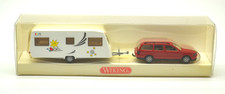 1:87 (H0) - Wiking 0630135 VW Passat Variant mit Wohnwagen