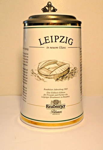 Bierkrug reudnitzer brauerei - bierkrug,