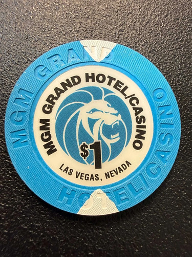 Las vegas casino - chip, $1