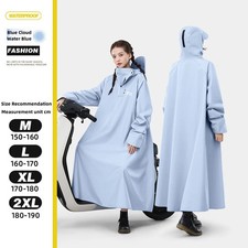 Regenponcho Motorrad Verlängert Wasserdicht Verdickt Unisex Fahrrad Regenmantel