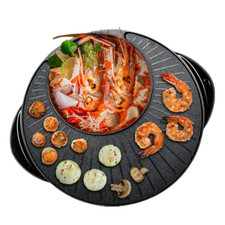 2-in-1 Hot Pot BBQ Elektro