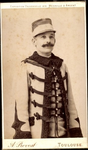 Cdv französischer soldat - cdv,