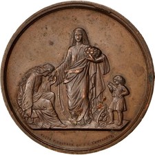 Frankreich medal second - medal,,