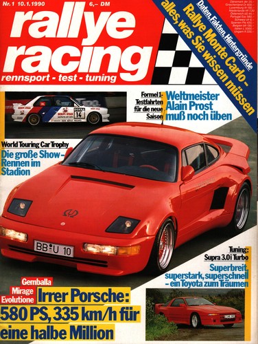 Zeitschrift rallye racing - rallye, #1