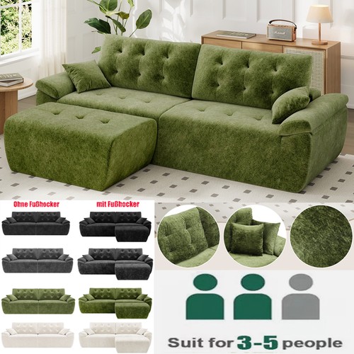 Sitzer ecksofa mit - 3/4-sitzer,