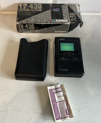 Casio 430 lcd - casio, tv-430