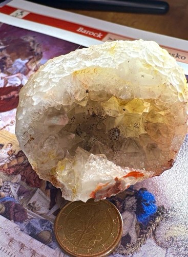 Bergkristall quarz druse geode - bergkristall,