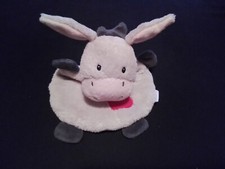 Rossmann Babydream Schmusetuch  / Kuscheltuch "Esel " mit Roten Herz Top