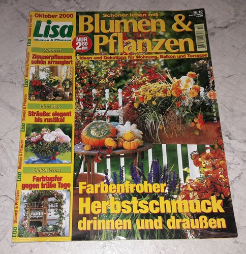 Lisa blumen pflanzen - blumen, 10/2000