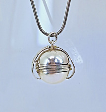 Taxco Mexico Medaillon Kugel Anhänger für 6 Fotos Design von SE OG-23097