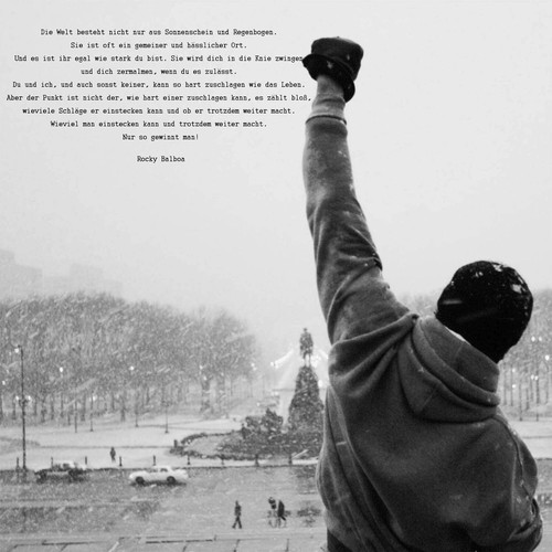 Rocky balboa poster - balboa, print