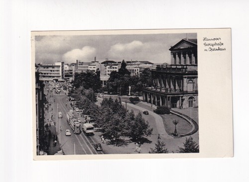 D7795 ansichtskarte hannover - ansichtskarte,