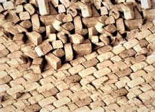 600 alte Pflastersteine Sandstein rechteckig 9,2 x 5,5 x 3,9 mm, 1:35