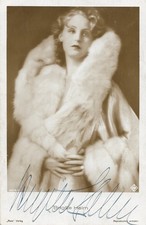 BRIGITTE HELM "METROPOLIS" Ross-Postkarte original SIGNIERT / SIGNED - Autogramm