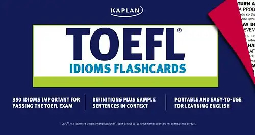 Toefl idioms flashcards - toefl,