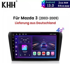 Für Mazda 3 BK 2003-2009 9 Zoll Android 13 2G+64GB Autoradio GPS Navi WIFI BT