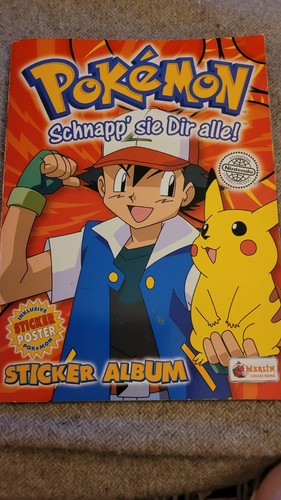 Pokemon stickeralbum mit - pokemon,
