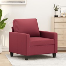 Kunstleder Sofa 2-Sitzer-Sofa