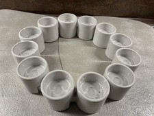 DESIGN! IKEA PS 12er Teelichthalter Ehlen Johansson Set Porzellan weiß, modular