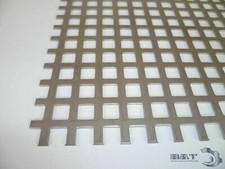 Edelstahl Lochblech V2A 1000mm Länge 1,5mm Stark QG 10-15