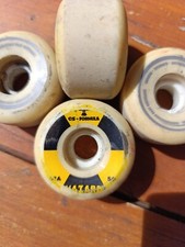 Hazard Madness Conical Skateboardwheel Skateboardrollen ca 53mm 101A Gebraucht 