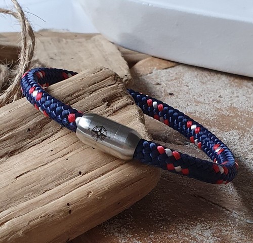 Armband segeltau kompass - armband, 6mm