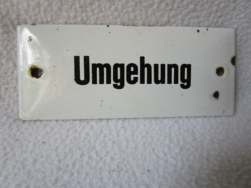Altes emailschild umgehung - altes,