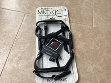 RAMBO MICKLEM COMPETITION DELUXE TRENSE BRANDNEU PONY PFERD SCHWARZ