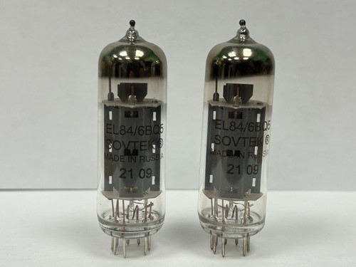 Sovtek el84 6bq5 matched pair - 6bq5,