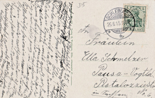 1915 ansichtskarte köln - 1915,