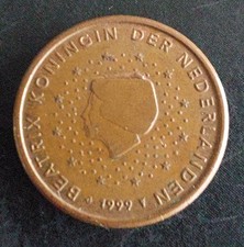 Euro Münze Kursmünze Umlaufmünze 1 Cent 1999 Niederlande Nederland Holland