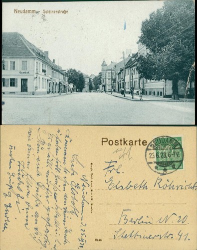 Postcard neudamm - postcard,