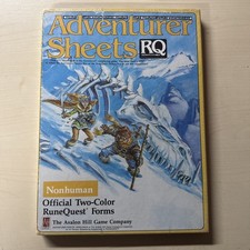 RuneQuest - Adventurer Sheets
